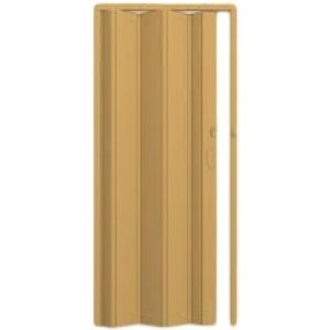 Porta Sanfonada PVC Plasflex 90X210 Cerejeira