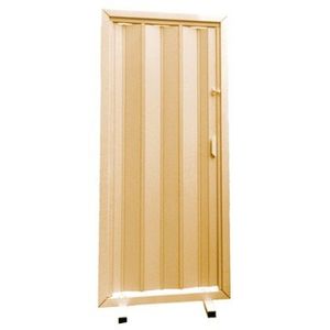 Porta Sanfonada PVC Plasflex 80X210 Cerejeira