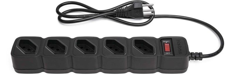 FILTRO-LINHA-INTELBRAS-COM-5-TOMADAS-EPE-205---PRETO