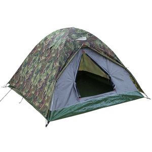 Barraca de Camping Nautika Selvas 3/4 pessoas Coluna d'água de 1800mm Camuflada