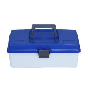Maleta para pesca PB Box 001 da Pesca Brasil com 1 estojo multiuso e bandeja interna