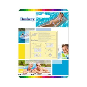 Kit de reparo Bestway para infláveis com 10 peças