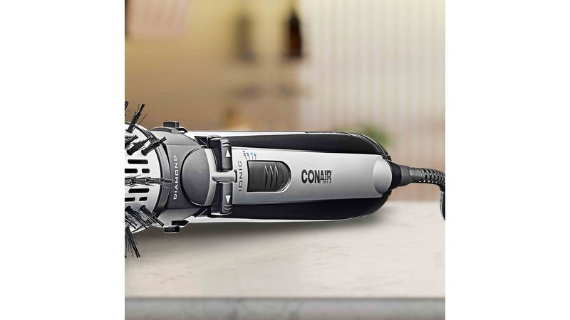 Escova de Cabelo Conair Rotating Diamond Brilliance Air Brush