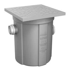 CAIXA DE GORDURA COM CESTO DE LIMPEZA - FORTLEV