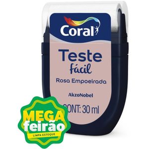 Teste Fácil Coral Rosa Empoeirada Decora Fosco 30ML