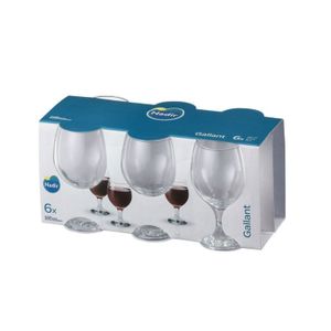 Jogo de Taças Gallant para Vinho Tinto 250ml com 6 - Nadir Figueiredo‎