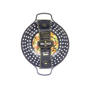 Wok Grill para Churrasqueira com Antiaderente Preta