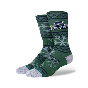 Meia NBA Jazz Frosted 2 Verde - Stance