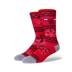 Meia NBA Bulls Frosted 2 Vermelha - Stance