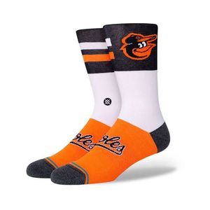 Meia Baltimore Orioles Color Branca - Stance