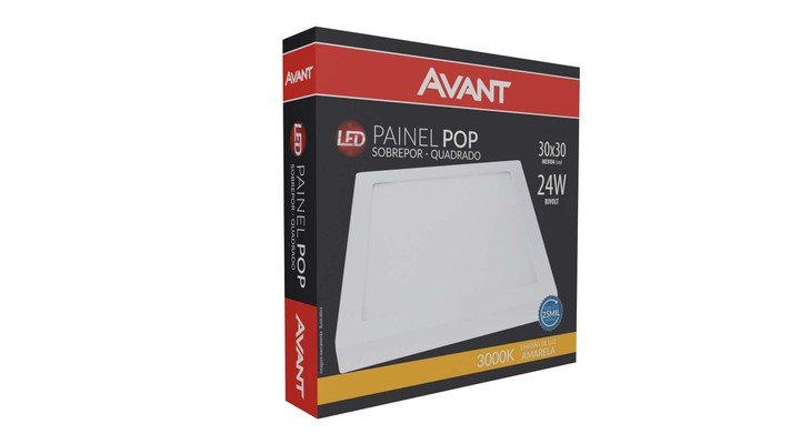 PAINEL-LED-SOBREPOR-POP-QUADRADO-30CM-24W-3000K-ALUMINIO-POLICARBONATO-AVANT-768130573-BIVOLT