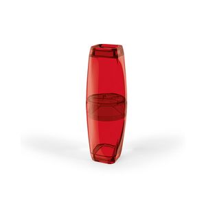 Porta Escova Premium Translucido Vermelho - UZ