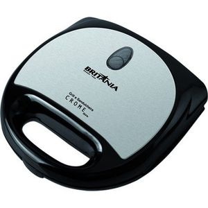 Grill Sanduicheira Britânia Crome Inox 220V