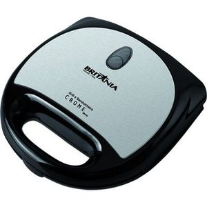 Grill Sanduicheira Britânia Crome Inox 110V