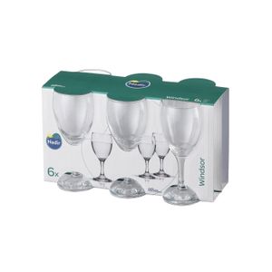 Jogo de Taças Windsor para Água 300ml com 6 - Nadir Figueiredo‎