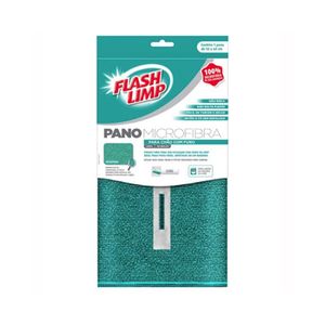 Pano de Microfibra para Chão c/ Furo - FlashLimp