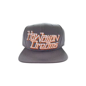 Boné Masculino Aba Reta Snapback Cinza - HD