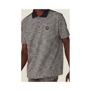 Polo Especial Masculina Estampada Marinho Tam M - HD