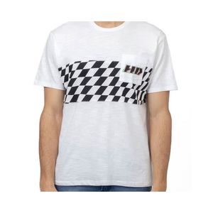 Camiseta Especial Masculina Estampada Branca Tam M - HD