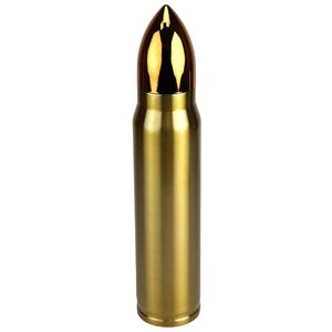 Garrafa térmica Bullet TAG em formato de projétil de 1L