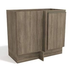 Balcão De Canto 1 Porta Maxxi G748-No Kappesberg Nogal