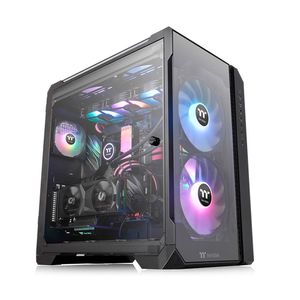Gabinete TT View 51TG ARGB/T.GLASS3/ARGB200MM*2+120MM*1 CA1Q600M1WN00*