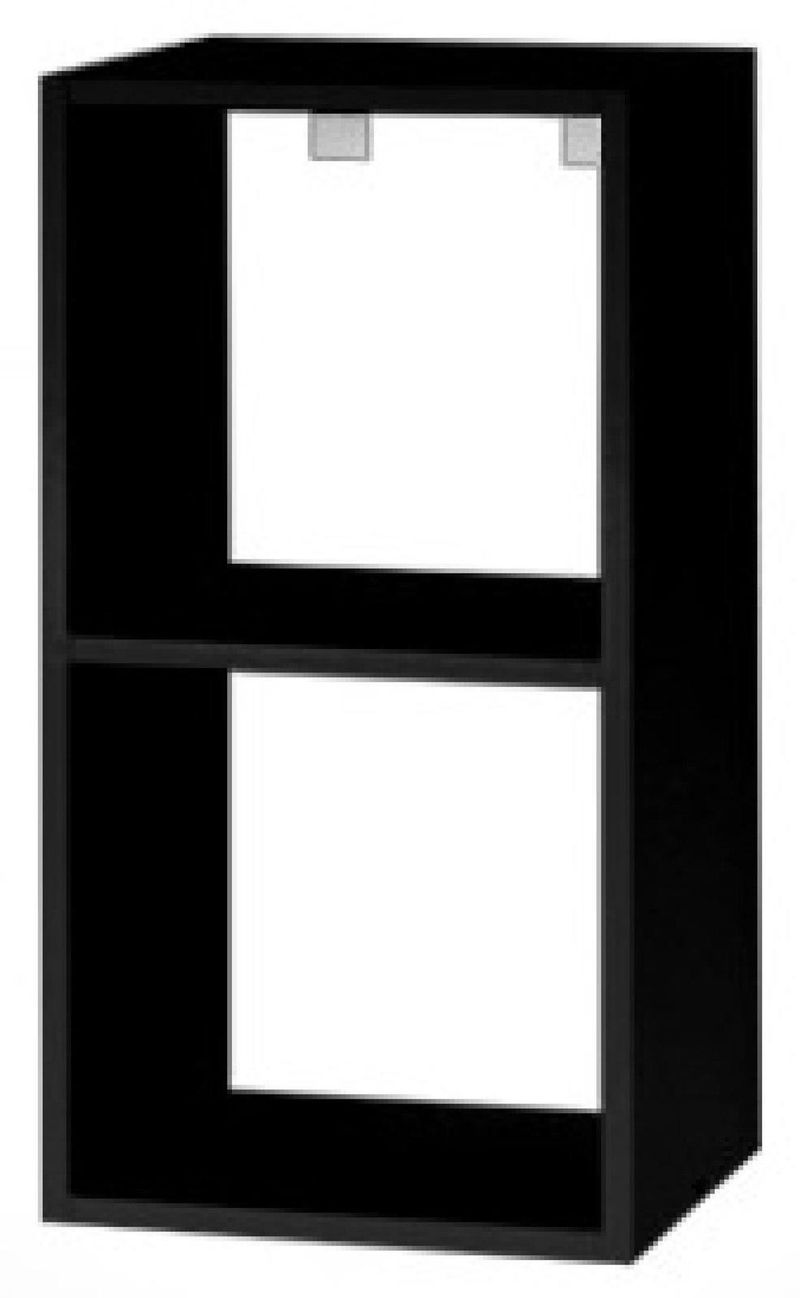 Nicho Decorativo Fabribam Duplo Preto 15mm