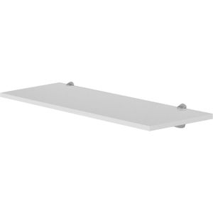 Prateleira Decorativa com Suporte Fabribam Branco 120x24x1,5cm