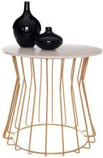 MESA-LATERAL-METALTRU-INFINITY-DOURADO-E-LEGNO-CREMA