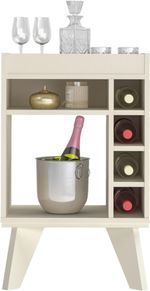 BAR-PARA-SALA-4-PORTA-GARRAFAS-2-PRATELEIRAS-ARTELY-DRINK-OFF-WHITE-45CM