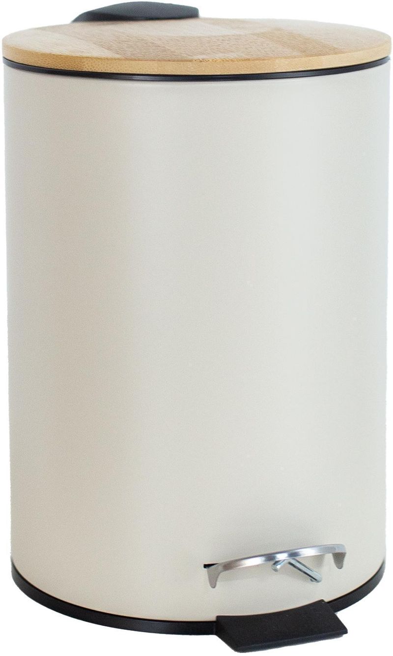 Lixeira-com-Pedal-Acqua-WBR052-Branco-3-Litros