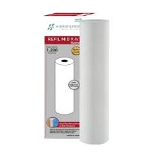 Refil P/ Filtro Caixa D'Água Ou Cavalete 9 3/4” 25 Micra - Hidrofiltros