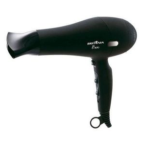 Secador de Cabelo Britânia Preto 2000W 110V