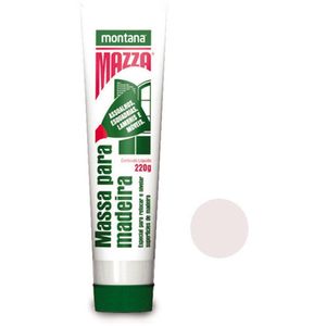 Massa Para Madeira Montana Branca 220g