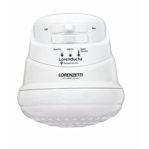 Chuveiro Elétrico Lorenzetti Lorenducha 4 Temperaturas Branco 6800W 220V