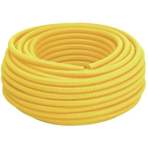 Eletroduto Corrugado TFLEX Tigre Amarelo 25mm