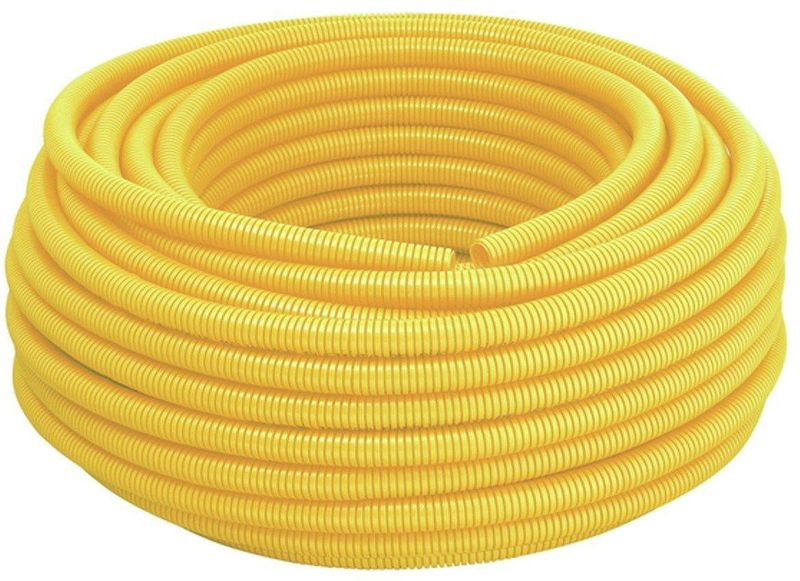 Eletroduto Corrugado TFLEX Tigre Amarelo 25mm