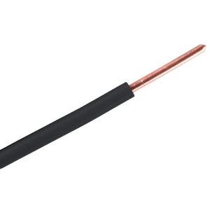 Fio Simples 2,5mm PVC Número 12 Preta