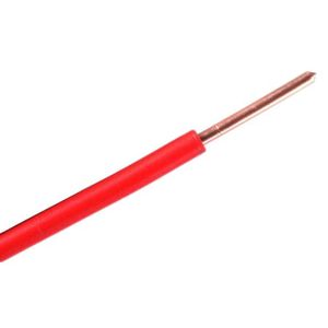 Fio Simples 2,5mm PVC Número 12 Vermelho