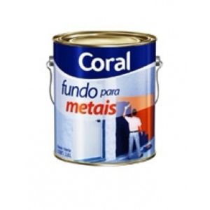 Fundo Preparador Metais Antioxidante Zarcoral Laranja 3,6L