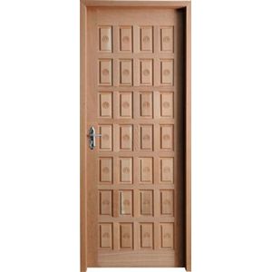 Porta de Madeira Cedrinho Rajado 104c 85x213x12cm Esquerda