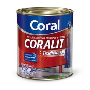 Tinta Esmalte Coralit Marrom 900ml