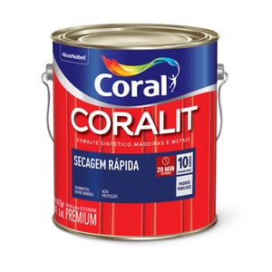 Tinta Esmalte Coralit Tabaco 3,6L