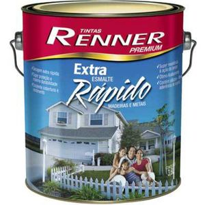 Tinta Esmalte Renner Extra Vermelho Alto-Brilho 3,6L