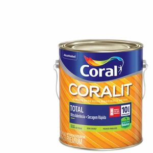 Tinta Esmalte Coralit Base Água Branco 3,6L