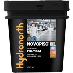 Tinta Para Piso Hydronorth Novopiso Vermelho Saibro 18L