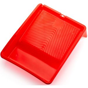 Bandeja Plástica Para Pintura Atlas Pequena Vermelho 1,3L