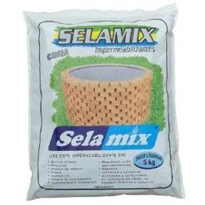 Impermeabilizante Selamix Elimine Água Cinza 5Kg