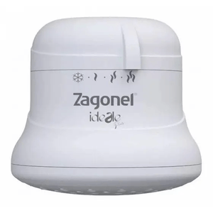 Chuveiro Elétrico Zagonel Ideale Plus 4 Temperaturas Branco 6800W 220V