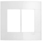 Placa 6 Postos Decor Schneider Eletric 4x4 Branco